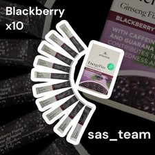 Arbonne Ginseng Energy Fizz Sticks - Blackberry x10 Sachets (BBE 01/26)
