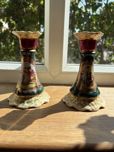 Pair vintage porcelain - vintage,