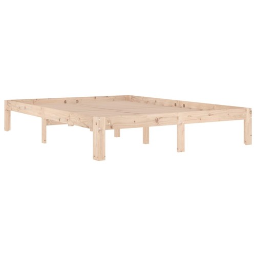 Bed frame wooden bedstead - frame,