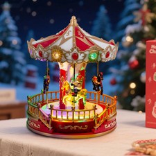 Animated Christmas Carousel