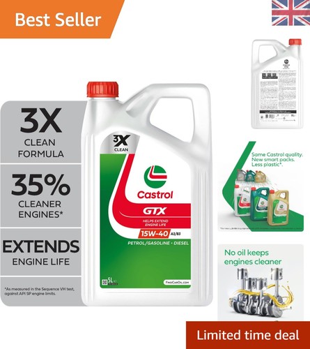 Castrol gtx 15w a3 - 15w-40, a3/b4
