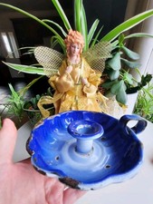 Vintage  Blue Enamel Chamber