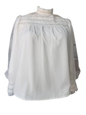 White victorian style top lace