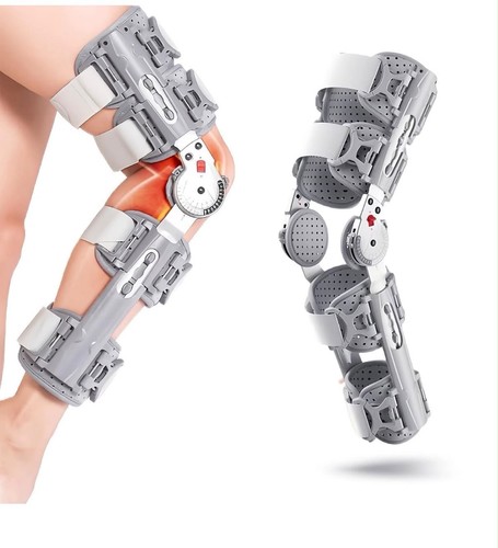 Hinged rom knee brace - rom,