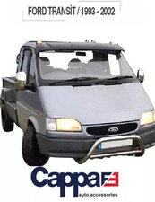 Sun Visor Black Acrylic High And Low Roof Front For Ford Transit 1993-01