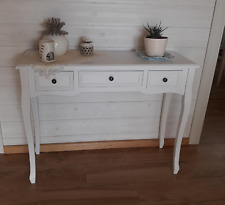 White Console Table French