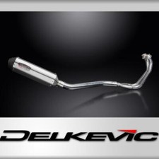 Yamaha TDM850 1991-2001 Full Exhaust System 2-1 343mm X-Oval Stainless Silencer