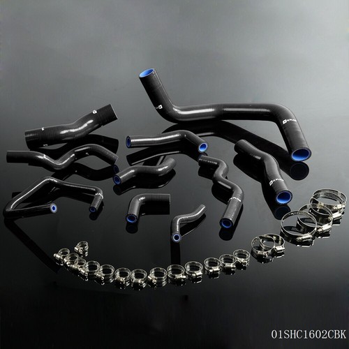 Black silicone coolant hose - silicone,