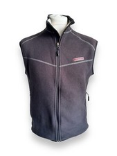 Timberland fleece gilet vest Weathergear Zip Up Dark Grey Body Warmer Size Small
