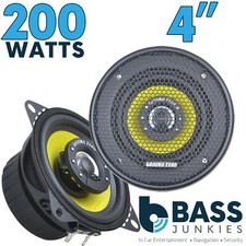 Ground Zero Titanium 4"Inch Car Door Speakers 3Ohms Max: 200 RMS: 140 Watts