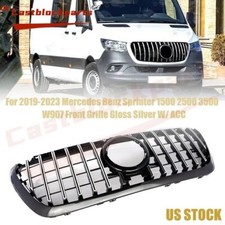 Front Grille Silver W/ACC For