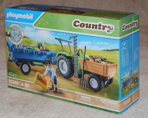 Playmobil country tractor - country, 4-10