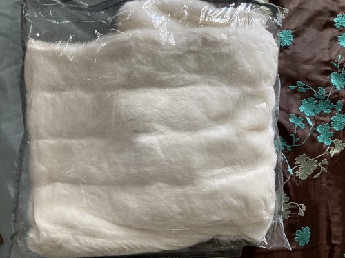 Faux fur white winter - faux,
