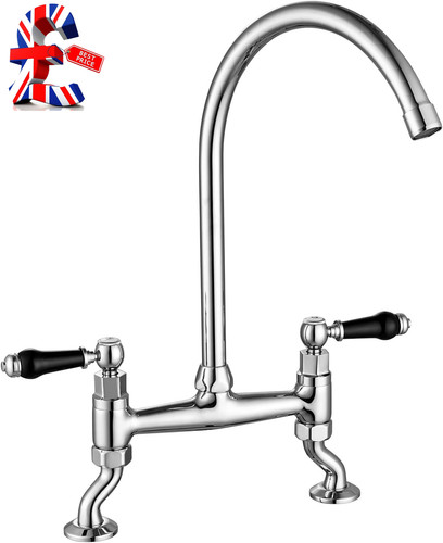 Traditional kitchen bridge - traditional,