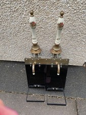 Mancave Maclean's vintage double hand beer engine pump