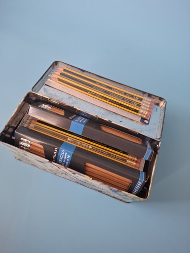 Job lot pencils total - job, x