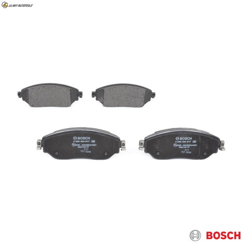Brake pad set disc - disc, 986