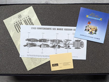 W Britain, American Civil War, Confederate Six Horse Caisson Set  #17433