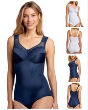 Miss Mary Of Sweden Happy Hearts Body 3233 Control Shaping Bodysuit Wirefree