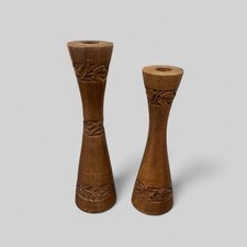 Vintage Pair Of Wood Hand