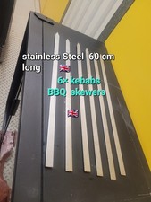  6 X Kebab BBQ Heavy Duty