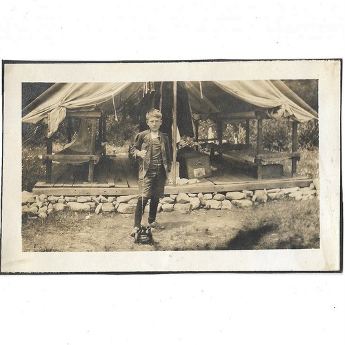 Boy scout tent cabin 1914 - cabin, kamp