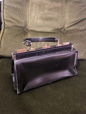 Vintage 1960s Black Leather