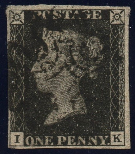 1840 penny black - 1d,