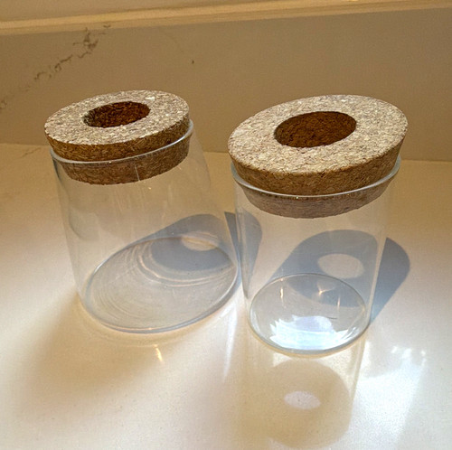 Clear glass storage - glass,