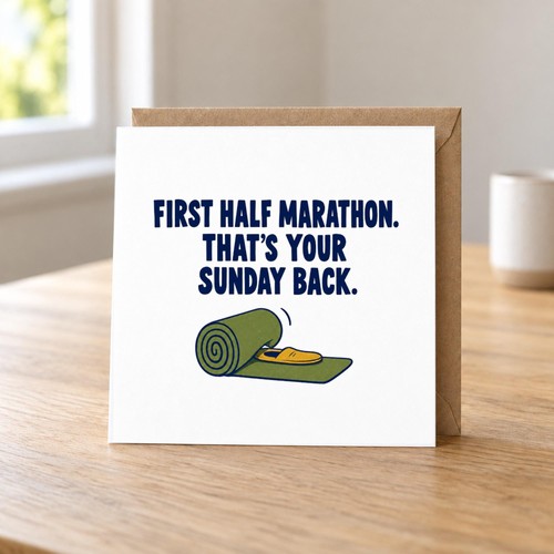 Funny first half marathon - half,