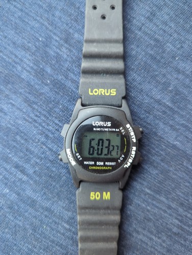Vintage lorus lcd - vintage, quartz