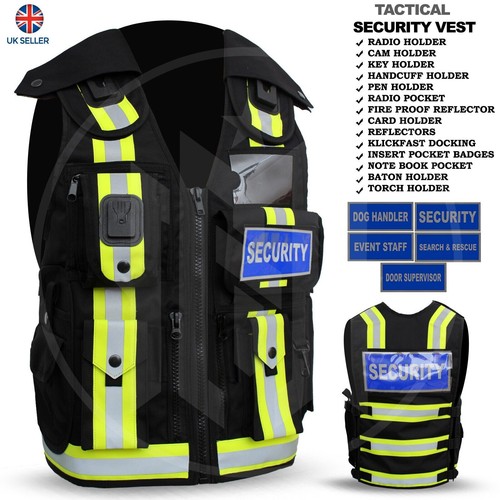 Viz security vest dog - hi,