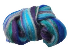 Sapphire Shimmer - Merino Wool