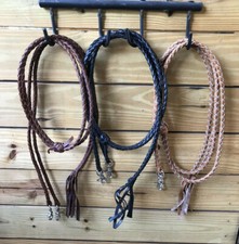 Western Round Braided Leather