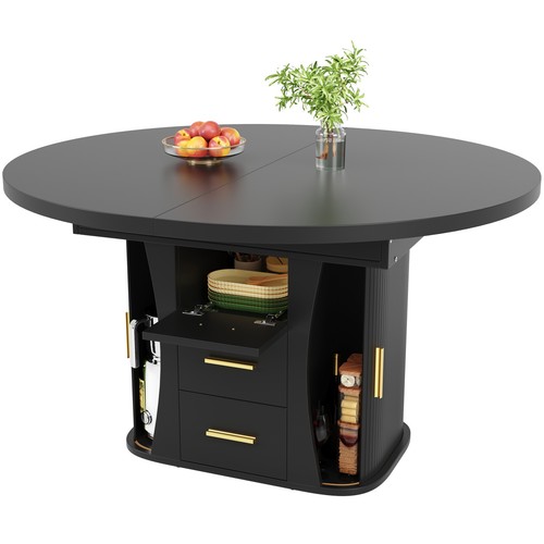 Extendable dining table - dining,