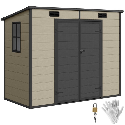 Outdoor storage shed - x,