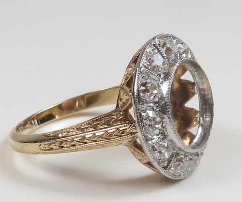 Antique art deco platinum - antique,