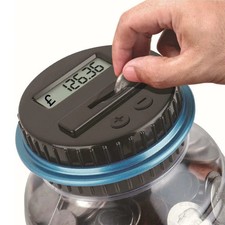 Electronic Digital LCD UK Coin