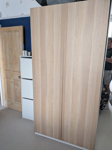 Ikea wardrobe doors 50cm - wardrobe,