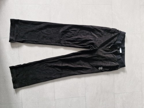 Ladies black velour - black, medium