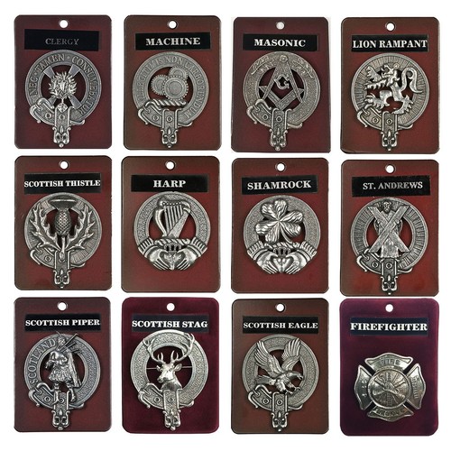 Scottish clan badges m - |, m–z