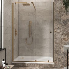 Brass Walk In Wetroom Recessed
