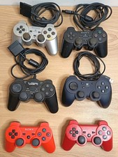 Spairs Or Repairs Joblot Bundle Controllers PlayStation 2 PS3 PC 6x Controllers 