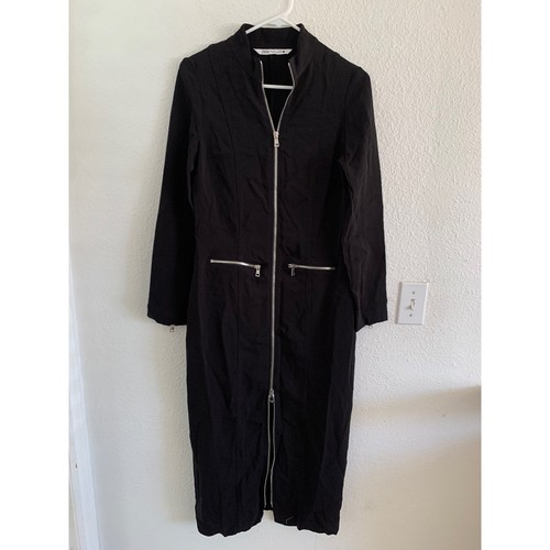 Zara black full - black, front