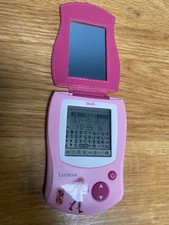 Rare BARBIE DOLL Lexibook Touchman Organiser Pink 2005 Mattel TN160BB