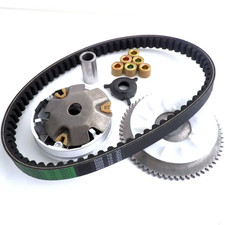 GY6 49 50 Clutch Variator FAN Drive Belt for Chinese Scooter Moped 139QMB Parts