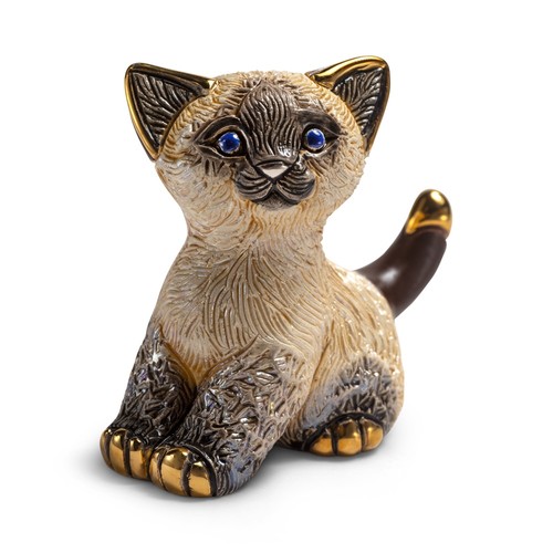 Rosa figure siamese kitten - siamese,