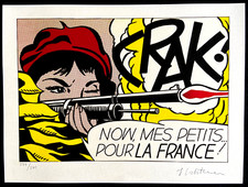 Roy Lichtenstein Lithograph
