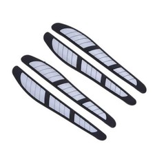 4 x Black Rubber Door Boot