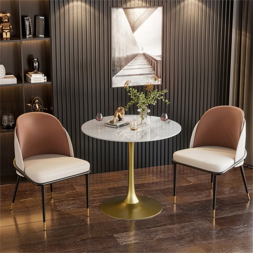 Marble round tulip - marble,